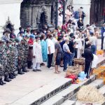 श्रद्धाञ्जलि दिन आर्यघाटमा पर्यटनमन्त्री भट्टराईलगायत